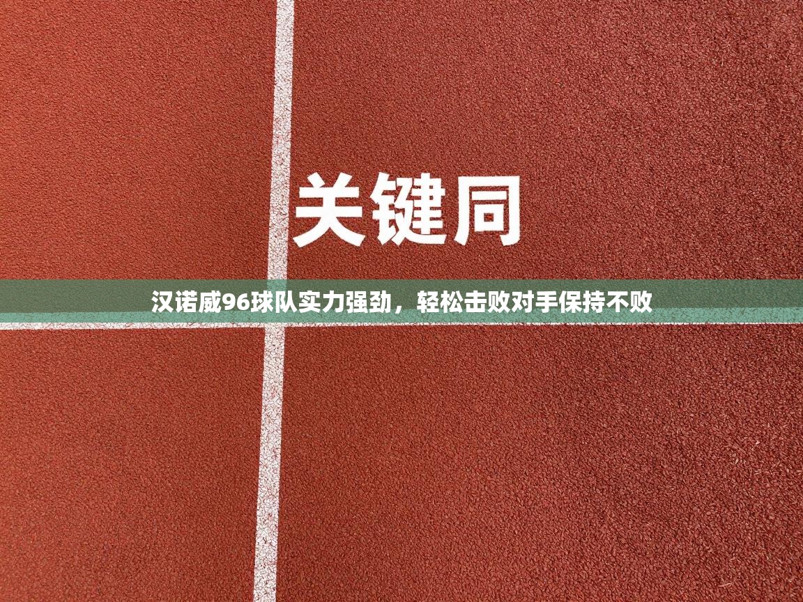 开云体育app下载安卓-汉诺威96球队实力强劲,轻松击败对手保持不败 第4张